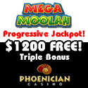 Play Mega Moolah Slot at Phoenician Casino